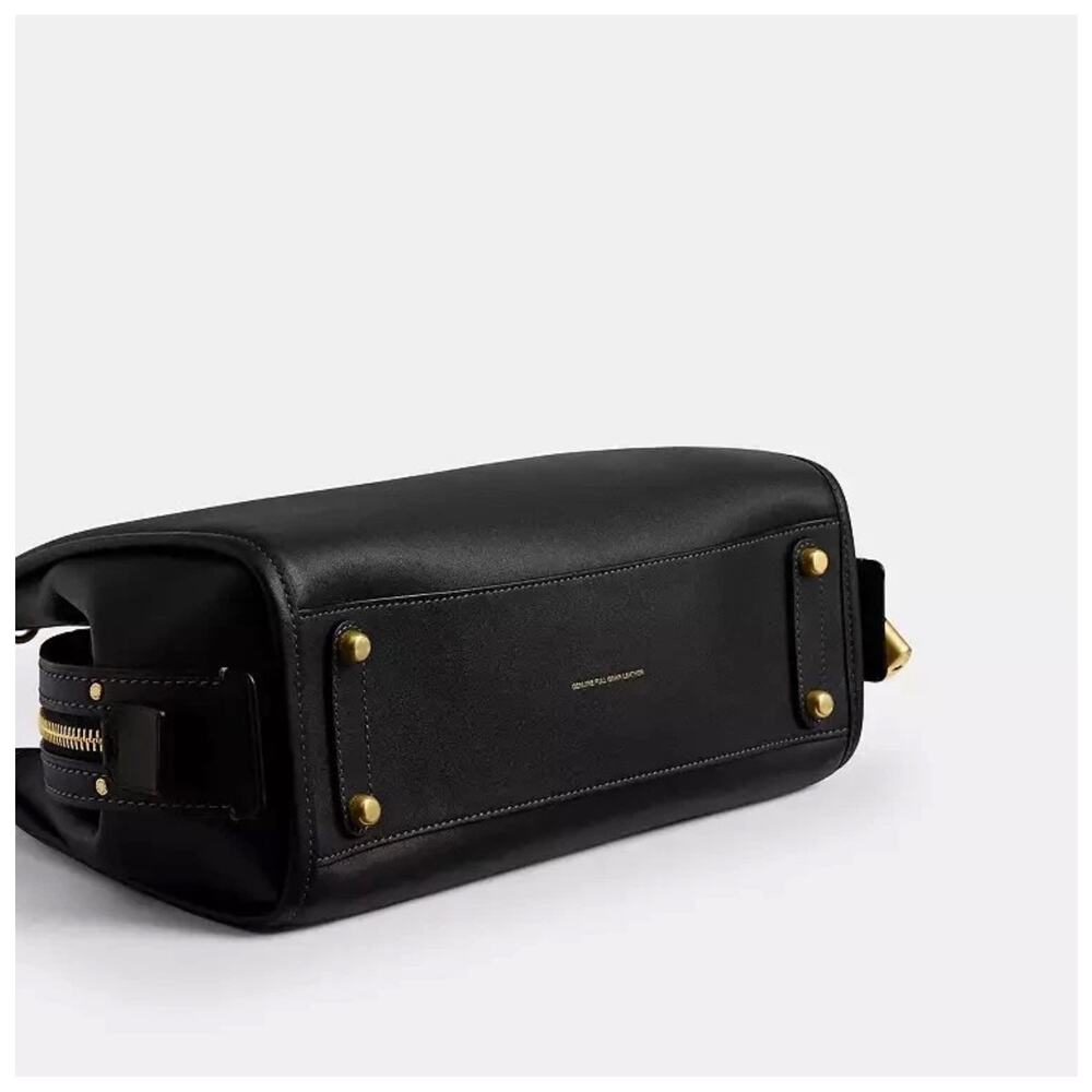 Coach Rogue Bag 31 Shoulder/Crossbody In Leather/Brass/Black CCX23 NWT - Picture 6 of 9